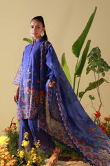 Mirha By Sahar Unstitched 3 Piece Printed Lawn Suit-SS1-26-10