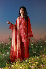 Mirha By Sahar Unstitched 3 Piece Printed Lawn Suit-SS1-26-11