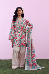 Mirha By Sahar Unstitched 3 Piece Printed Lawn Suit-SS1-26-16