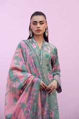 Mirha By Sahar Unstitched 3 Piece Printed Lawn Suit-SS1-26-19