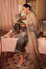 Sahar Unstitched 3 Piece Luxury Emb Festive Edit-SS1-26-FE-08