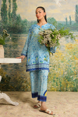 Rhea By Sahar Unstitched 2 Piece Lawn Suit-SS2-26-30