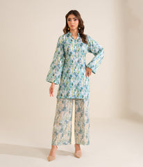 Har Din By Sinopia Stitched 2 Piece Printed Summer Lawn Suit-SS26-040-Green