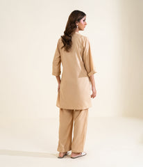 Sinopia Stitched 2 Piece Summer Women Suit-SS26-050-Beige