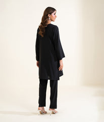 Sinopia Stitched 2 Piece Summer Women Suit-SS26-051-Black