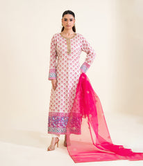 Sinopia Stitched 2 Piece Formals Women Suit-SSBP26-005-White