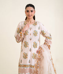 Sinopia Stitched 3 Piece Luxury Formals Suit-SSBP26-007-Beige