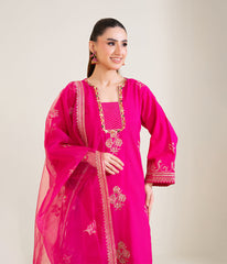Sinopia Stitched 3 Piece Luxury Formals Suit-SSE26-001-Pink