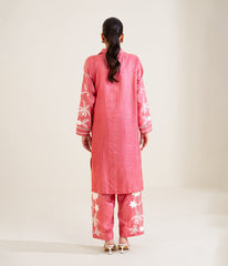 Sinopia Stitched 2 Piece Formals Women Suit-SSE26-005-Pink