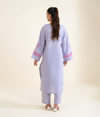 Sinopia Stitched 2 Piece Summer Women Suit-SSE26-007-Light Purple