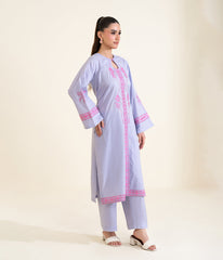 Sinopia Stitched 2 Piece Summer Women Suit-SSE26-007-Light Purple
