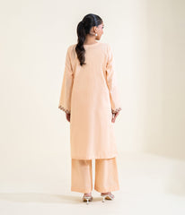 Sinopia Stitched 2 Piece Summer Women Suit-SSE26-009-Light Brown
