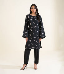 Sinopia Stitched 2 Piece Summer Women Suit-SSE26-010-Black