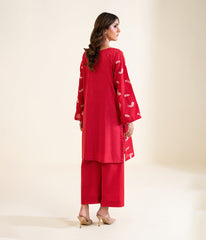 Sinopia Stitched 2 Piece Summer Women Suit-SSE26-012-Pink