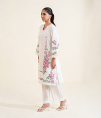 Sinopia Stitched 2 Piece Summer Women Suit-SSE26-018-White