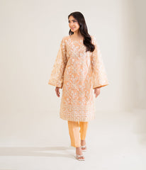Sinopia Stitched 2 Piece Summer Women Suit-SSE26-021-Peach