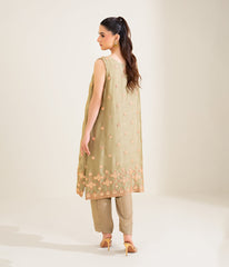 Sinopia Stitched 2 Piece Formals Women Suit-SSE26-024-Green