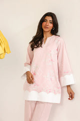 Sahar Essential Stitched Co-Ords Suit-SSEC-V5-YA-05