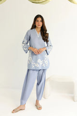 Sahar Essential Stitched Co-Ords Suit-SSEC-V5-YA-08