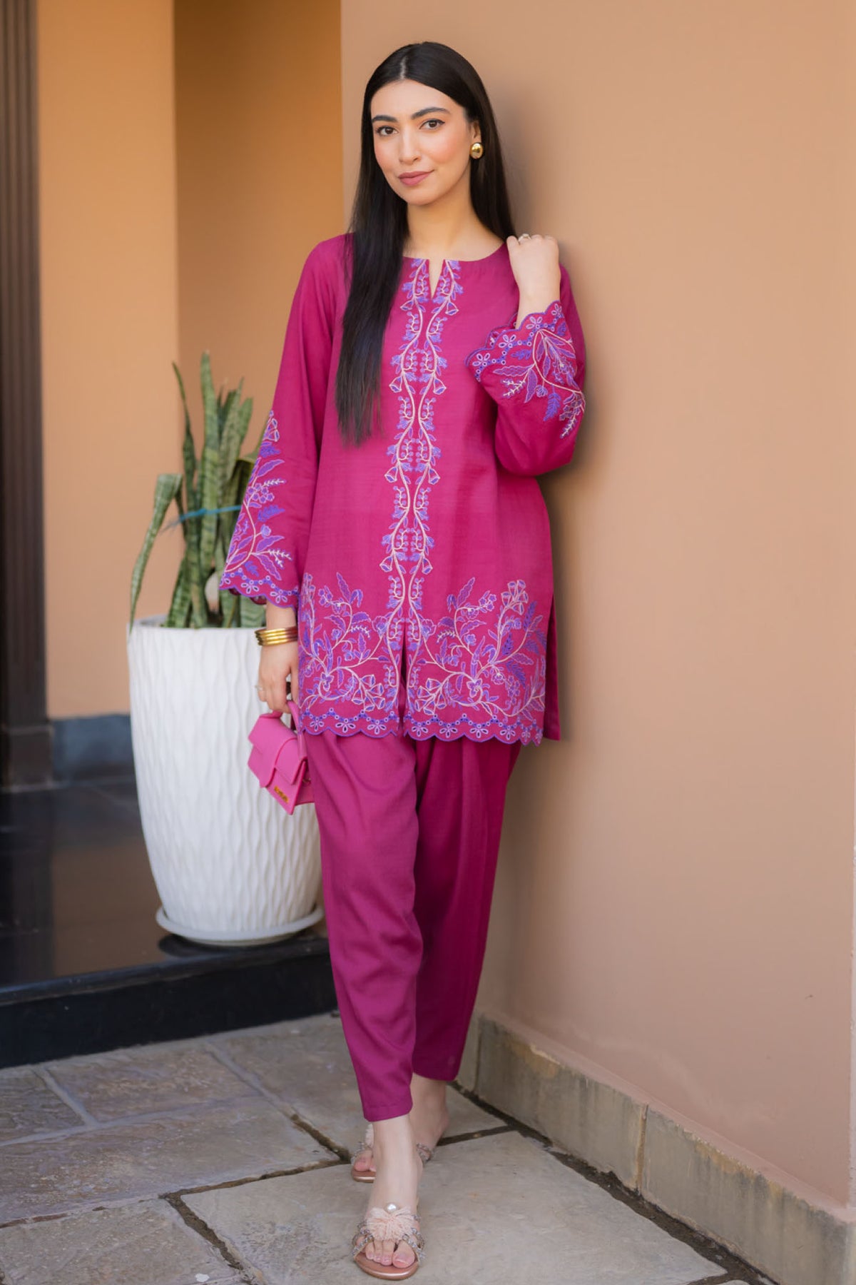 Sahar Stitched 2 Piece Pret Essentials Collection'2025-SSED-RK-05