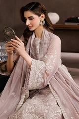 Zayrah By Zarif Unstitched 3 Piece Luxury Formals Suit-ZF-ZYR-08-Sunehri