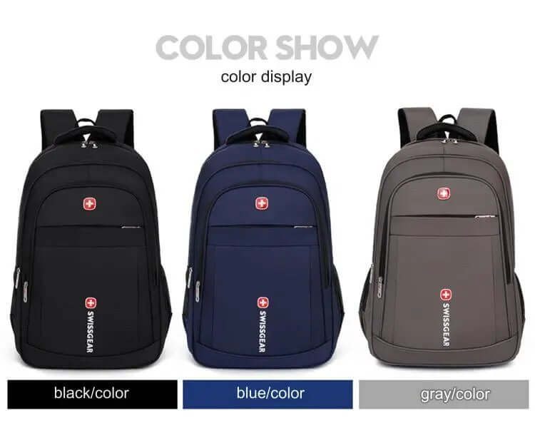 Swissgear Men Laptop Backpack Black - Bag X