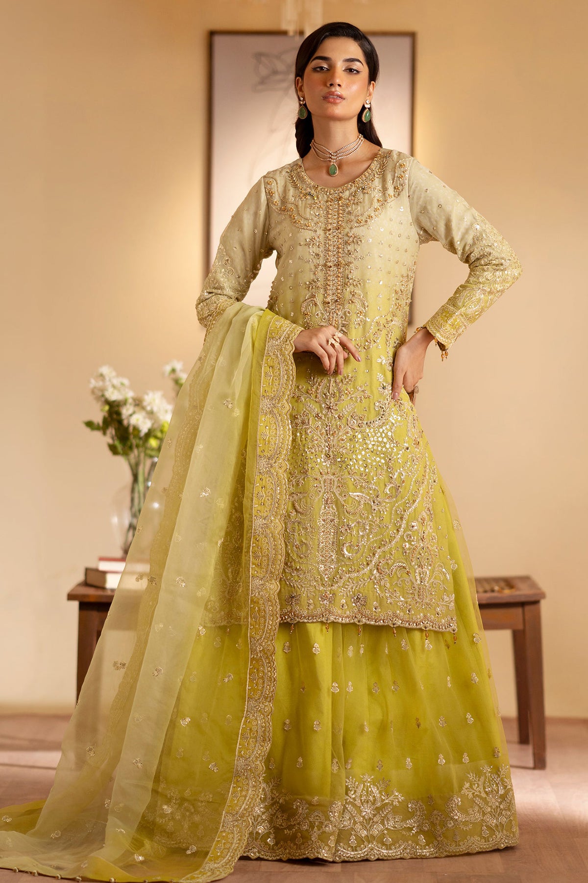 Romansiyyah By Emaan Adeel Unstitched 3 Piece Luxury Formals Collection'2024-Sabian