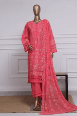 Sada Bahar Stitched 3 Piece Two Tone Chikankari Vol-01 Collection'2025-TCK-Pink