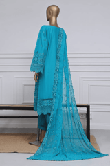 Sada Bahar Stitched 3 Piece Two Tone Chikankari Vol-01 Collection'2025-TCK-Sea Green