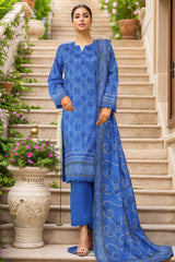 Sada Bahar Stitched 3 Piece Printed Lawn Vol-04 Collection'2025-PR-2748-Blue