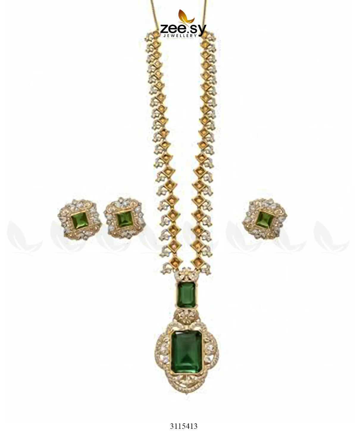 Safina Malla Necklace Set - Zeesy Jewellery