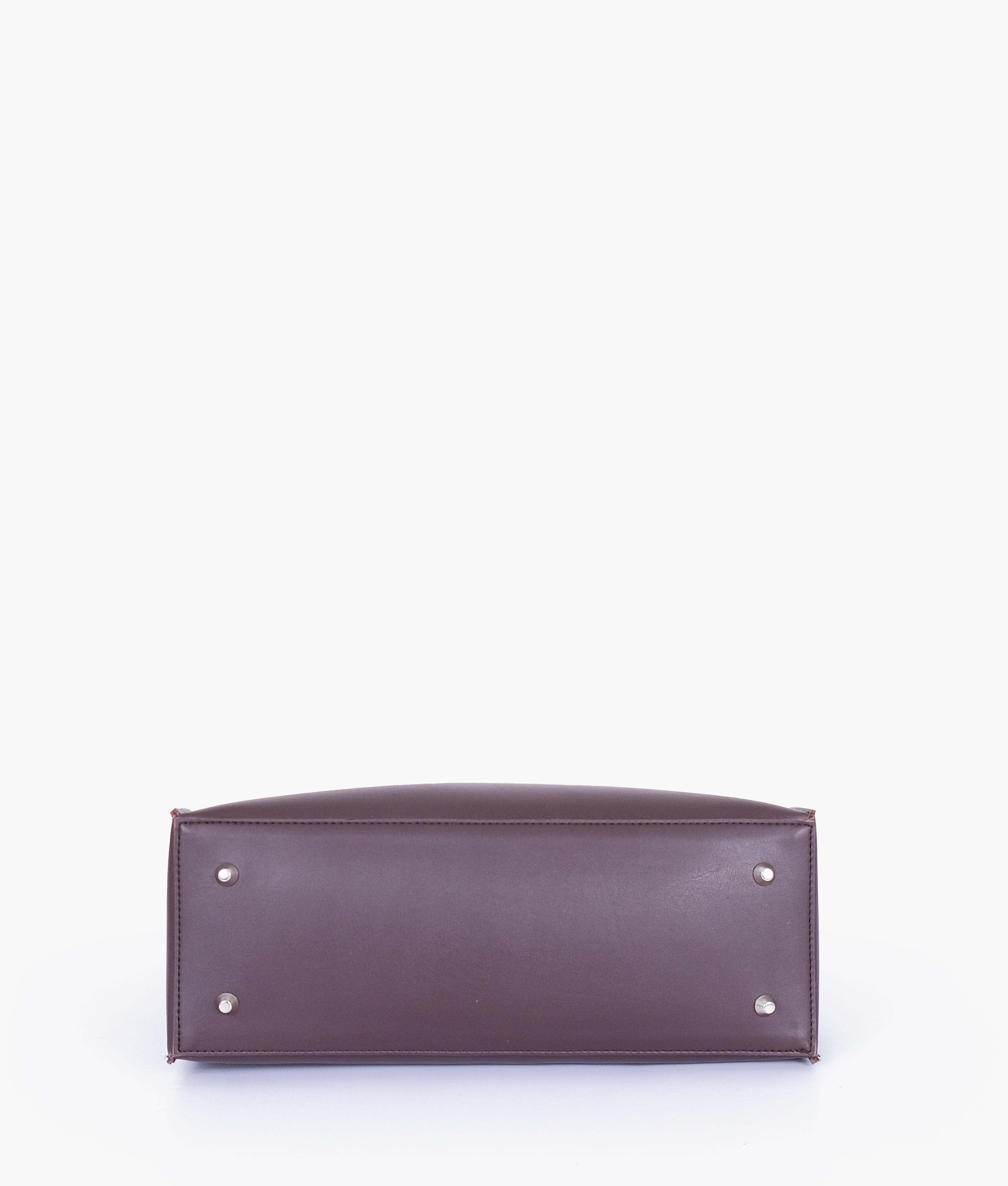 RTW Creation - Dark brown satchel tote bag