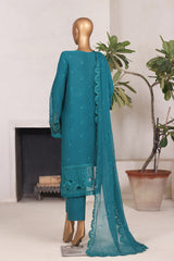 Khombi Stitched 3 Piece Formals Suit-Semi Circle