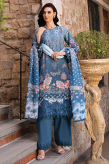 Damask By Afrozeh Unstitched 3 Piece Summer Edit Collection-AL-01-A-Seraphina