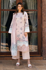 Damask By Afrozeh Unstitched 3 Piece Summer Edit Collection-AL-01-B-Seraphina