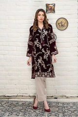 Panache Apparel Stitched Velvet Collection-Serene