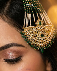 Shahi Floral Kundan Jhumar