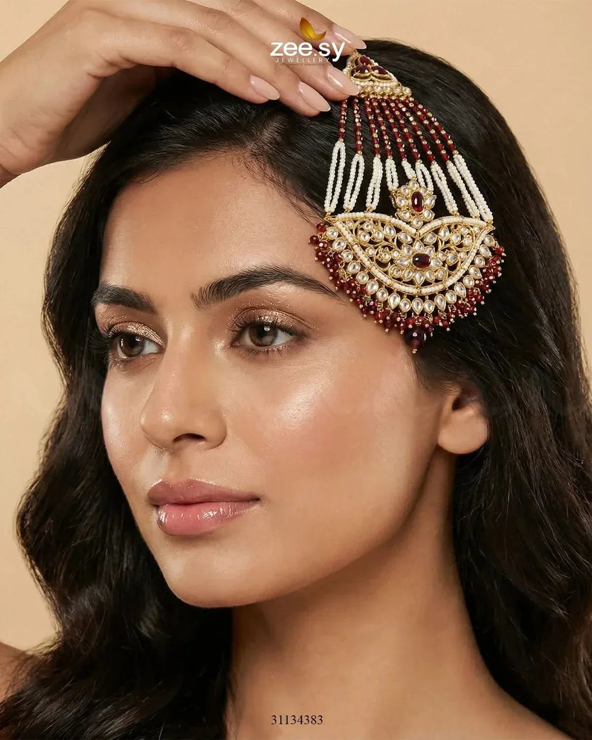 Shahi Floral Kundan Jhumar