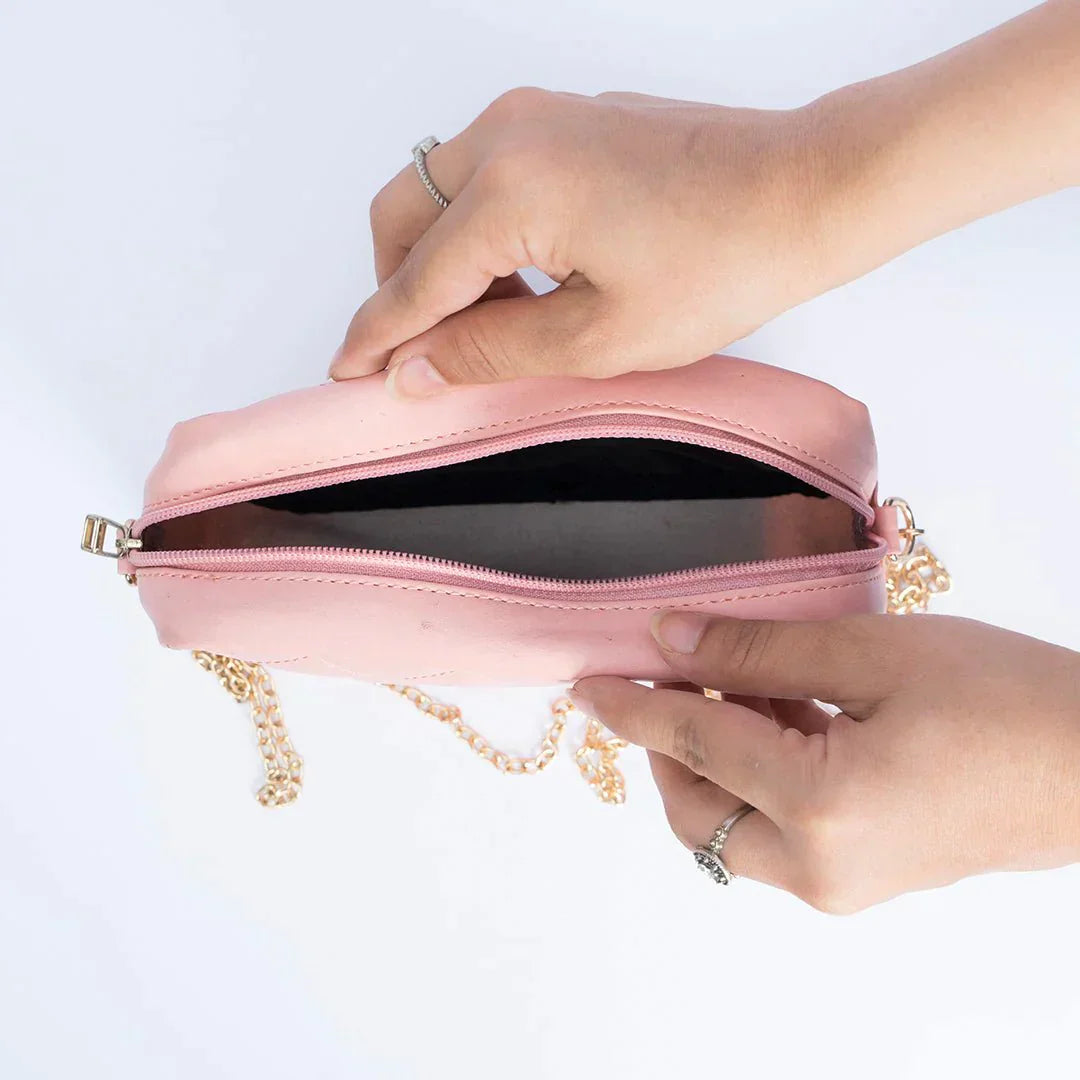 Fineur Urban Chic Crossbody Bag - Pink