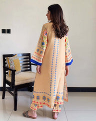 Zayne By Mashrib Stitched Summer Vol-01 Collection'2025-Sienna - 2pc