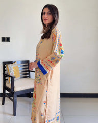 Zayne By Mashrib Stitched Summer Vol-01 Collection'2025-Sienna - 2pc