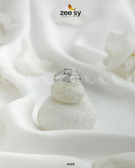 Mirage Ring Silver White - Zeesy Jewellery