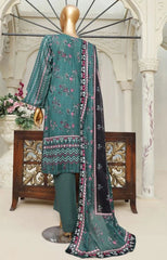 Dressline Unstitched 3 Piece Chikankari Emb  Doriya Lawn Collection