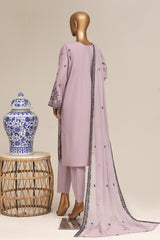Khombi Stitched 3 Piece Cotton Summer Suit-Sketch