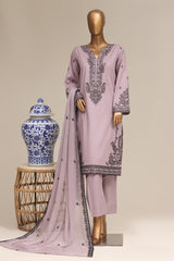 Khombi Stitched 3 Piece Cotton Summer Suit-Sketch