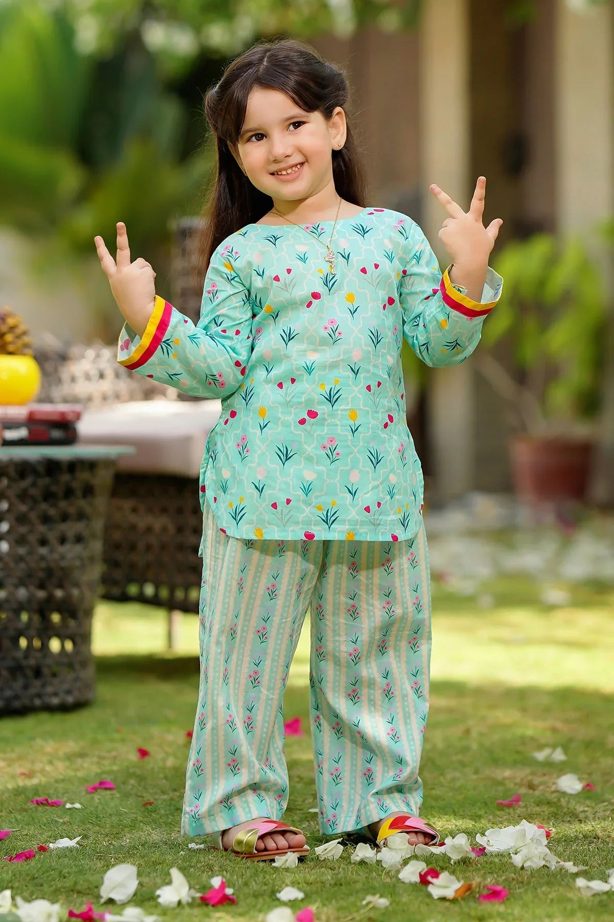 Shop soft cotton 2 piece suits for kids in a casual wear collection. Lightweight, breathable fabric with simple stylish designs