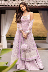 Zinnia By Faiza Saqlain Unstitched 3 Piece Luxury Lawn Collection-Soma