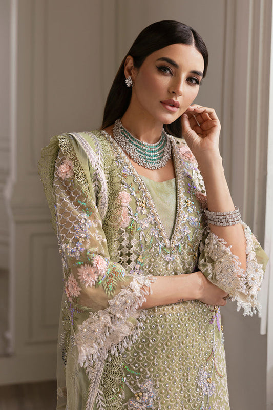 A Beautiful Chaos  Saira Shakira Unstitched 3 Piece Wedding Collection'2024-03-Sparkle Cascade