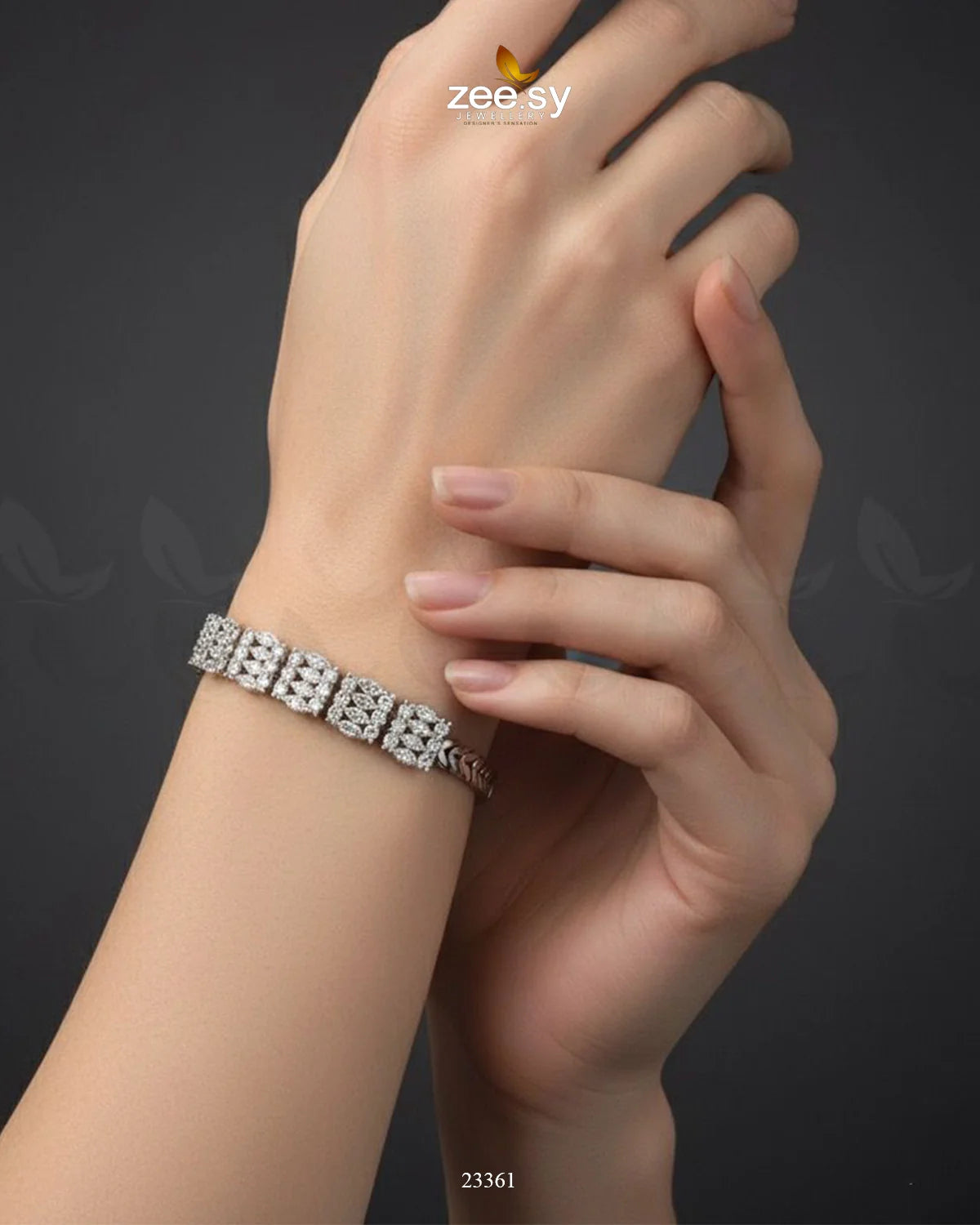 Sparkling Cluster Bracelet - Zeesy Jewellery