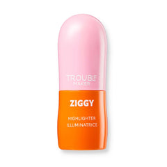 Trouble Maker Ziggy Stick Glass Highlight Earthling Pink